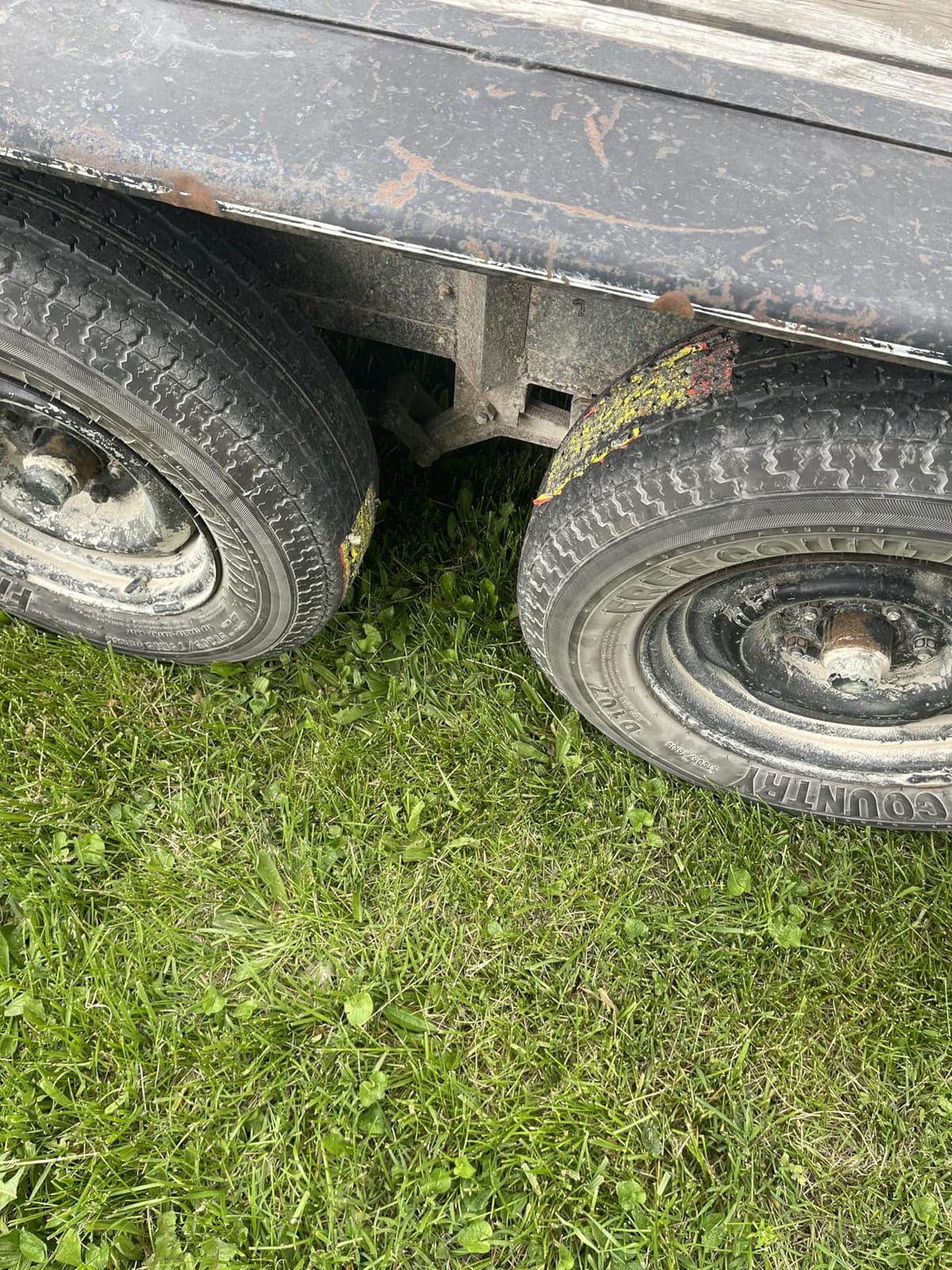 Free Country HD Trailer Tires ST205/75R15 10PR LRE 111N w/Scuff Guard, Set4 customer photo 2