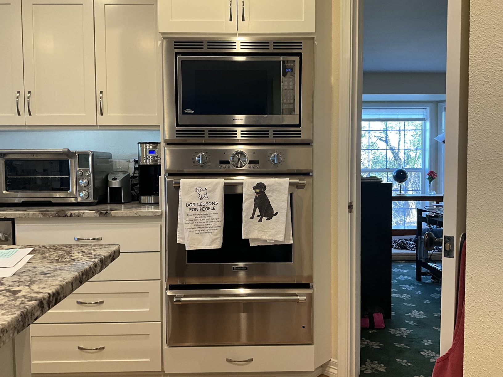 Panasonic Microwave Oven NN-SN97JS Stainless Steel Countertop/Built-In Cyclonic Wave with Inverter Technology and Genius Sensor, 2.2 Cu. Ft, 1250W customer photo 1