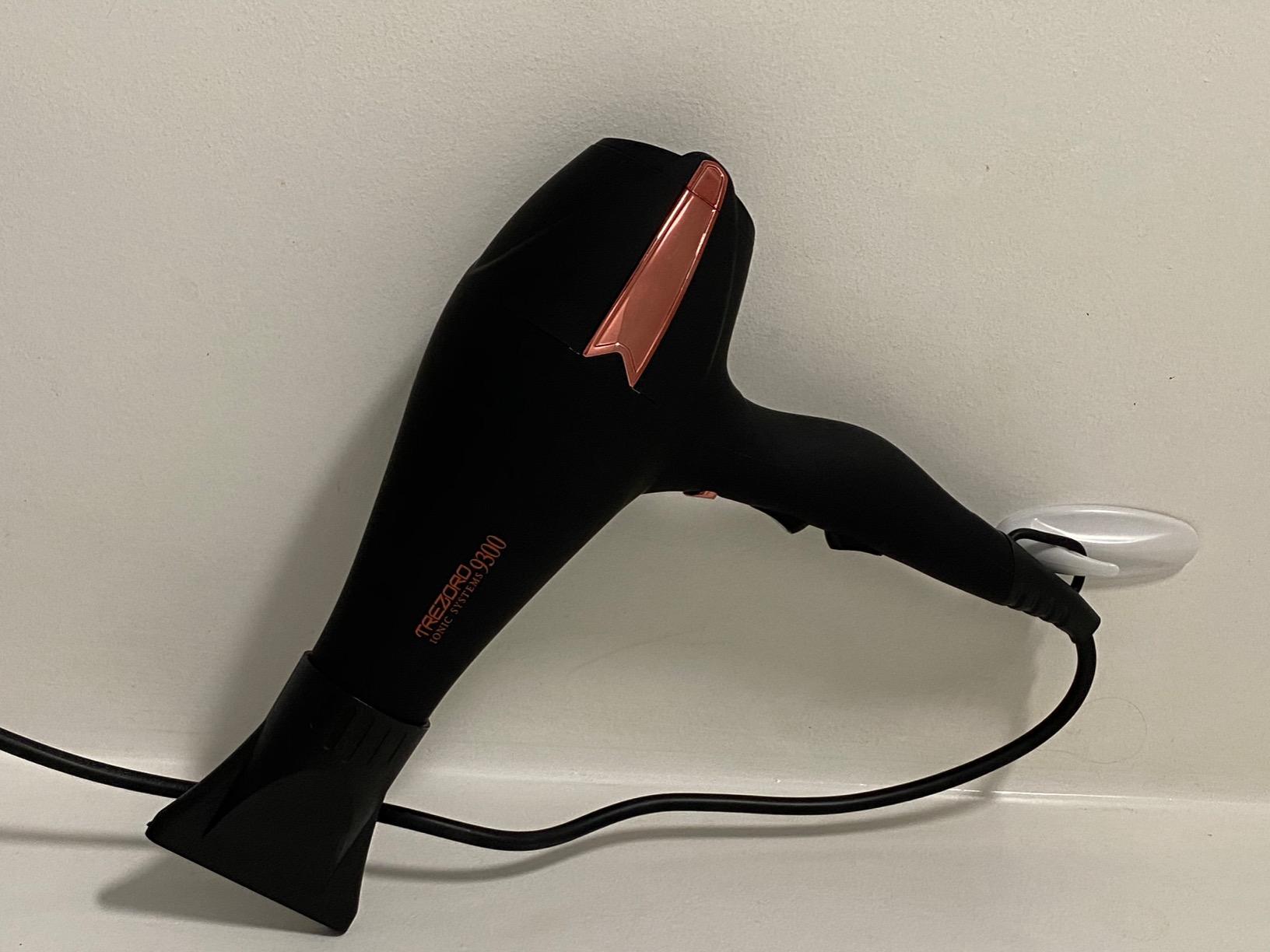 TREZORO Professional Hair Dryer with 2 Concentrator Nozzles, 2000W, Black customer photo 2