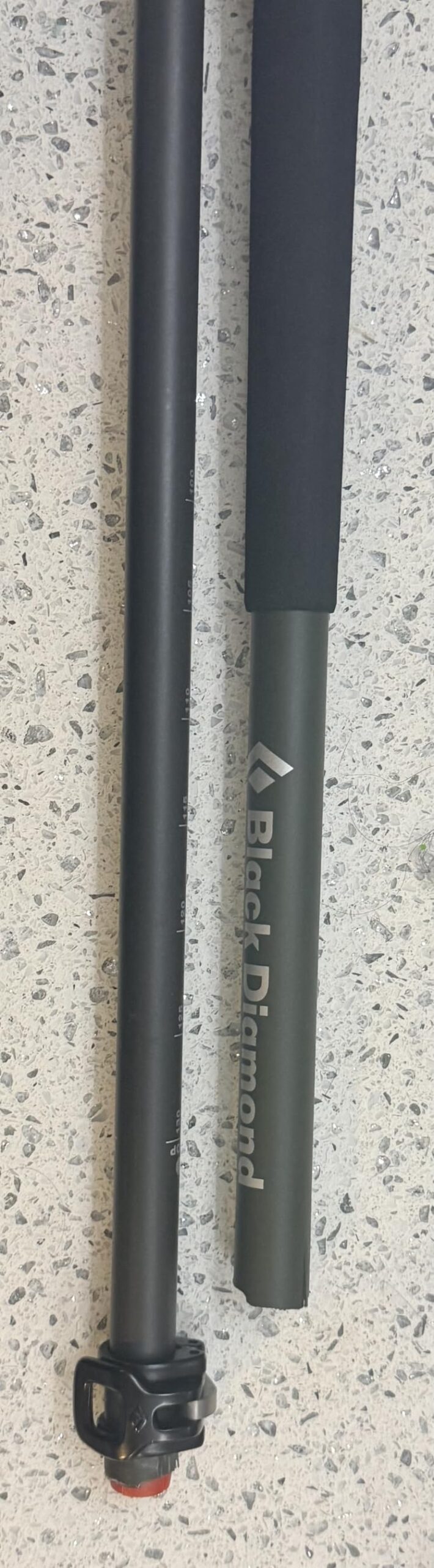 BLACK DIAMOND Alpine Carbon Cork Hiking Trekking Poles, Pair, Tundra | FlickLock adjustment, foam grips and adjustable straps, carbide tips customer photo 1
