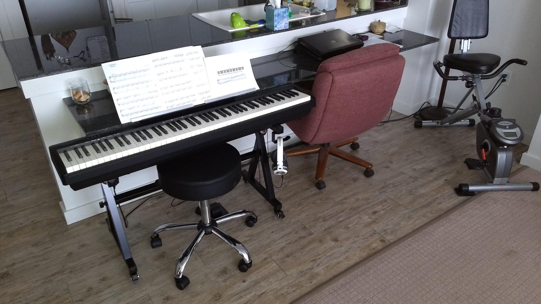 Roland FP-10 | Compact 88-Note Digital Piano | SuperNATURAL Piano Tones | Authentic Acoustic Feel Keyboard | Great for Beginners & Experienced Players | Bluetooth & MIDI Connectivity | Ivory Feel, Supernatural Piano, Built-in Speakers, Bluetooth and USB Midi customer photo 1