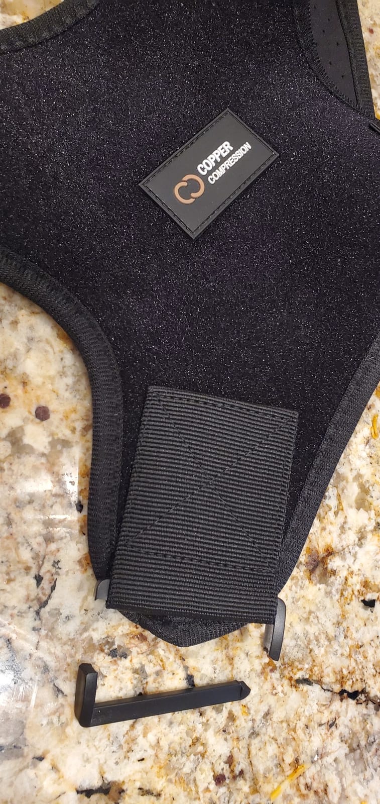 Copper Compression Back Brace Posture Corrector for Women and Men. Copper Infused Shoulder Straightener, Adjustable Upper Back Support for Relief, Scoliosis, Hunchback, Hump, Thoracic, Spine, Pain customer photo 2