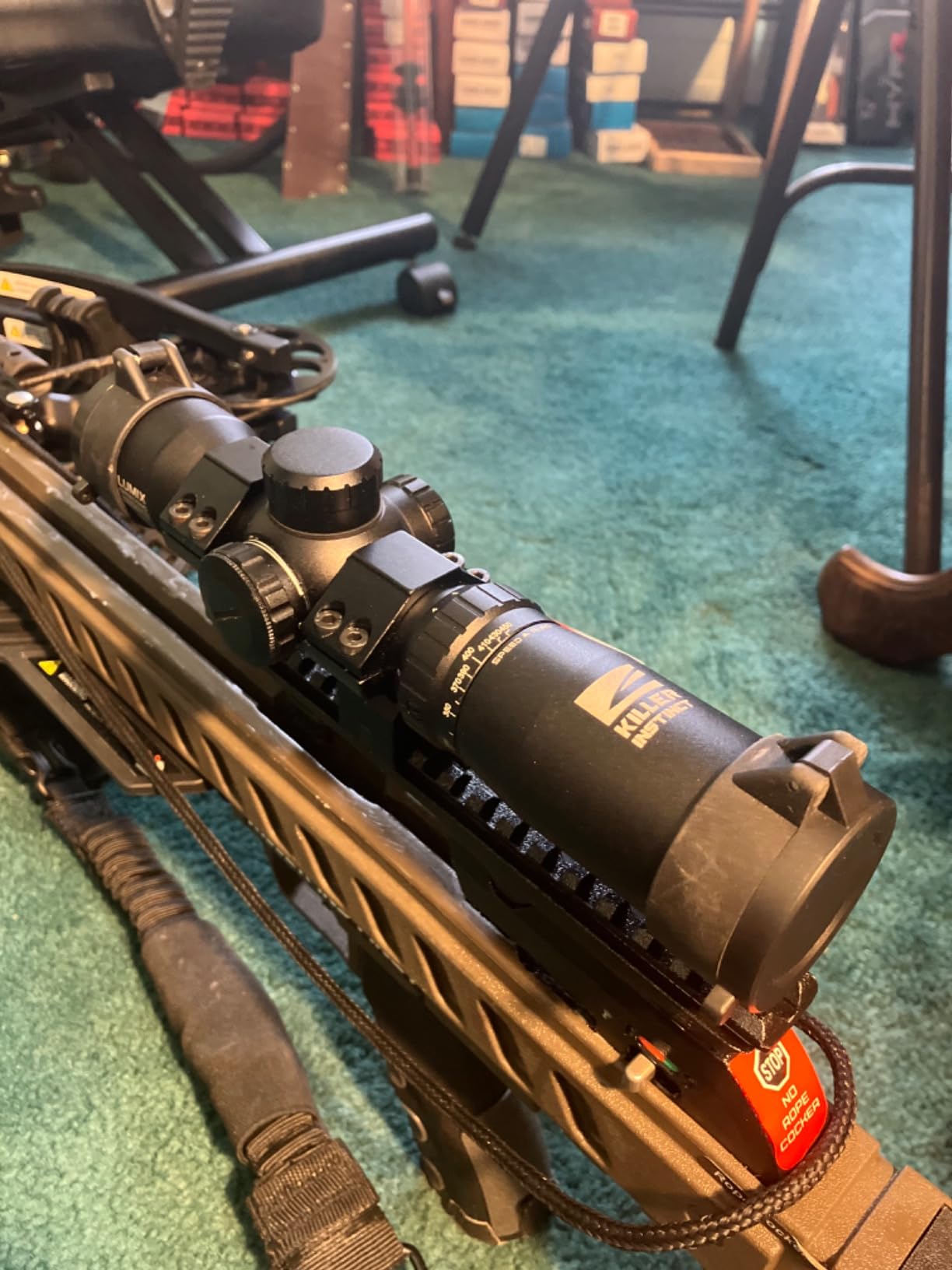 Killer Instinct Lumix Speedring 1.5-5 x 32 IR-E Crossbow Scope customer photo 1