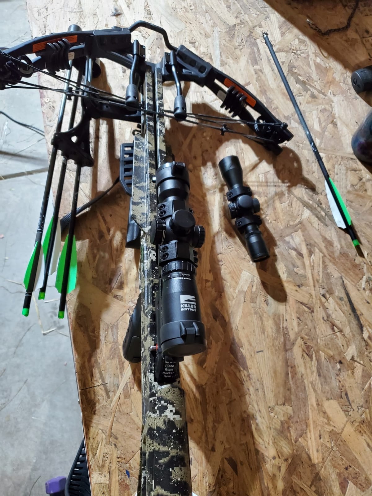Killer Instinct Lumix Speedring 1.5-5 x 32 IR-E Crossbow Scope customer photo 2