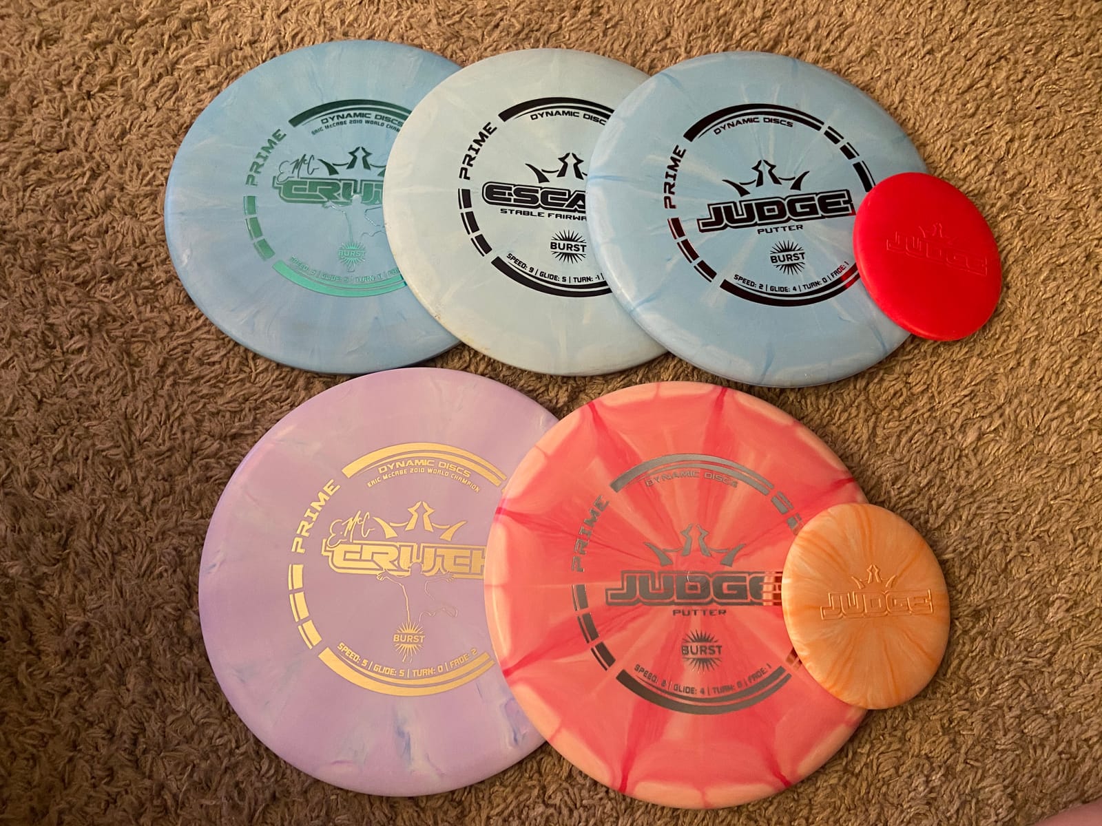 Dynamic Discs Prime Burst Disc Golf Starter Set, 3-Pack, Escape, Truth customer photo 1