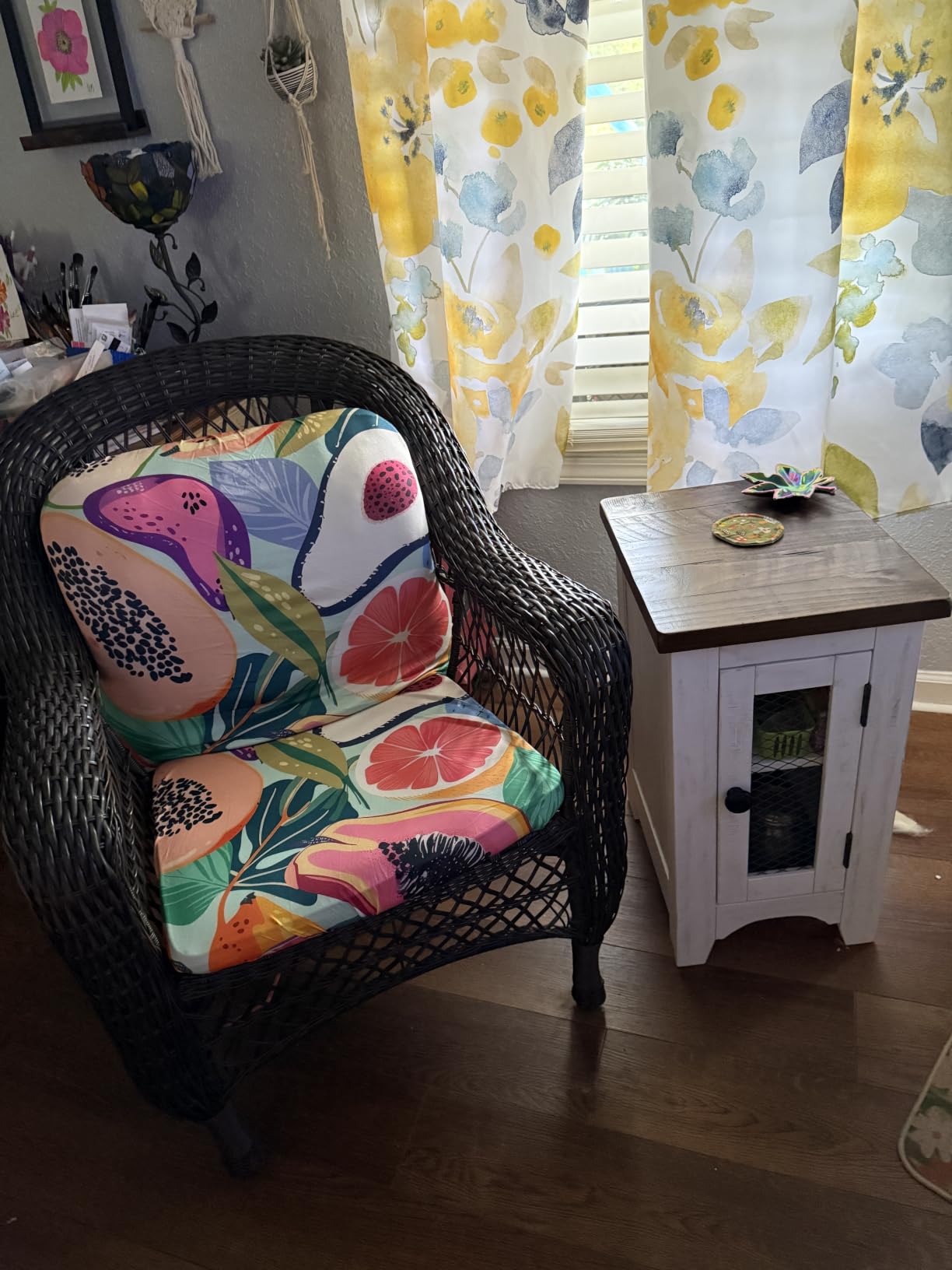 Signature Design by Ashley Valebeck Chairside End Table with Storage customer photo 2