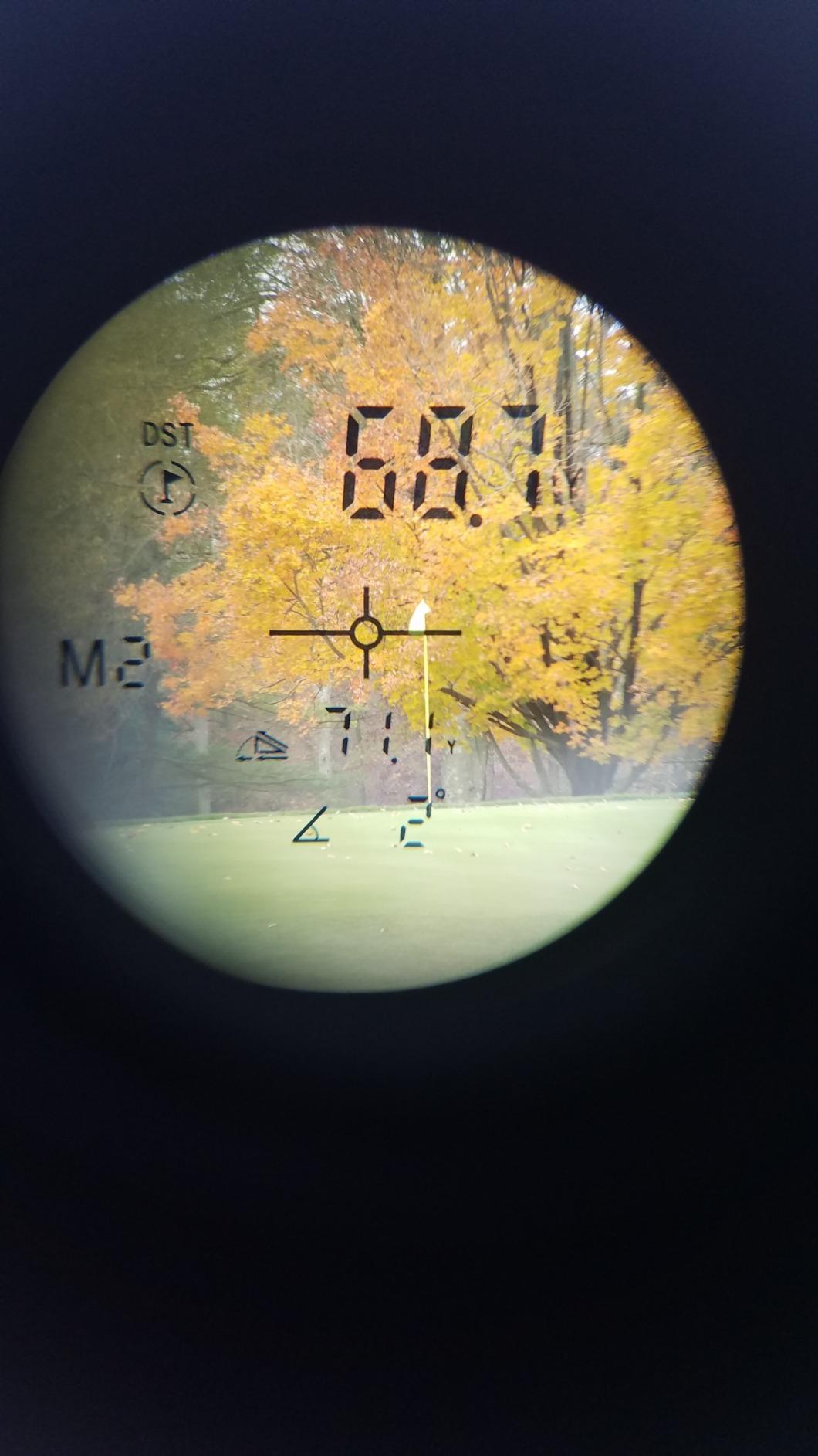 Gogogo Sport Vpro GS24 Golf & Hunting Laser Rangefinder, 1200 Yards customer photo 2