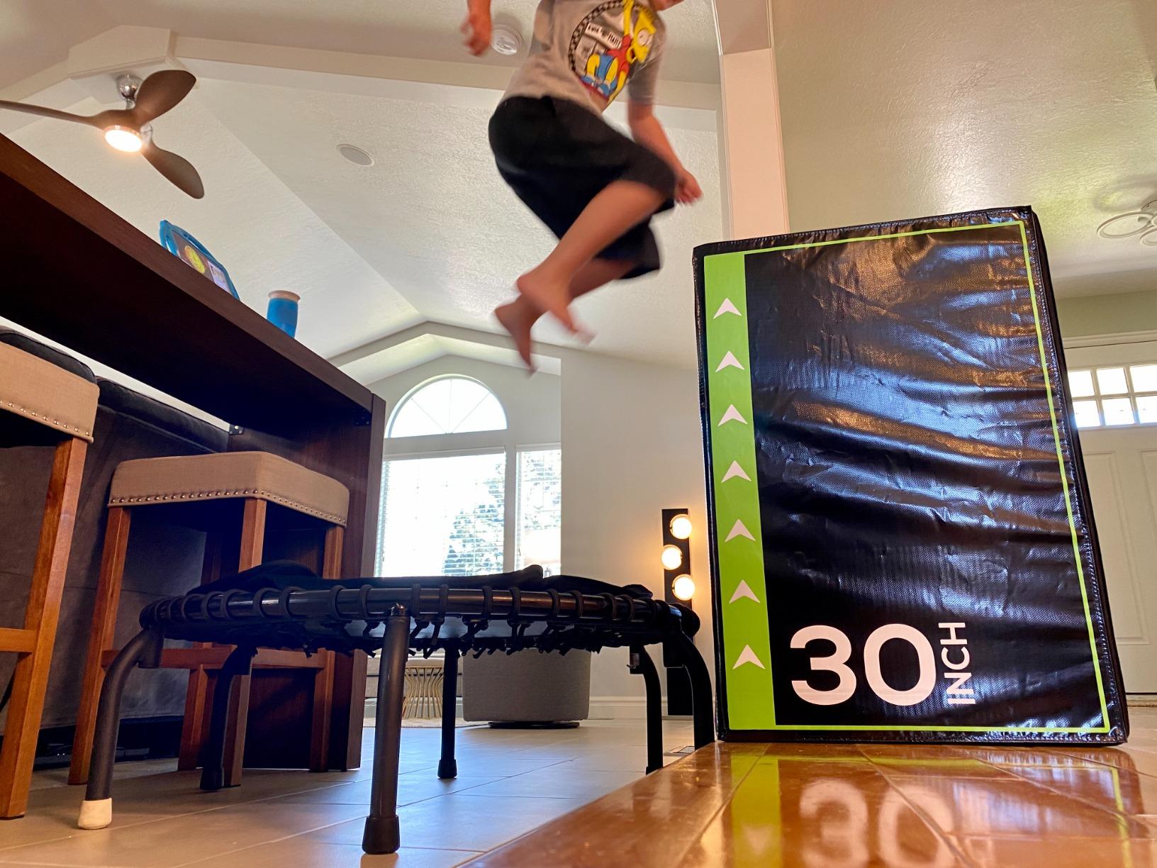 BalanceFrom 3-in-1 Foam Plyometric Jump Box for Home Gym with Multiple Height Options customer photo 1
