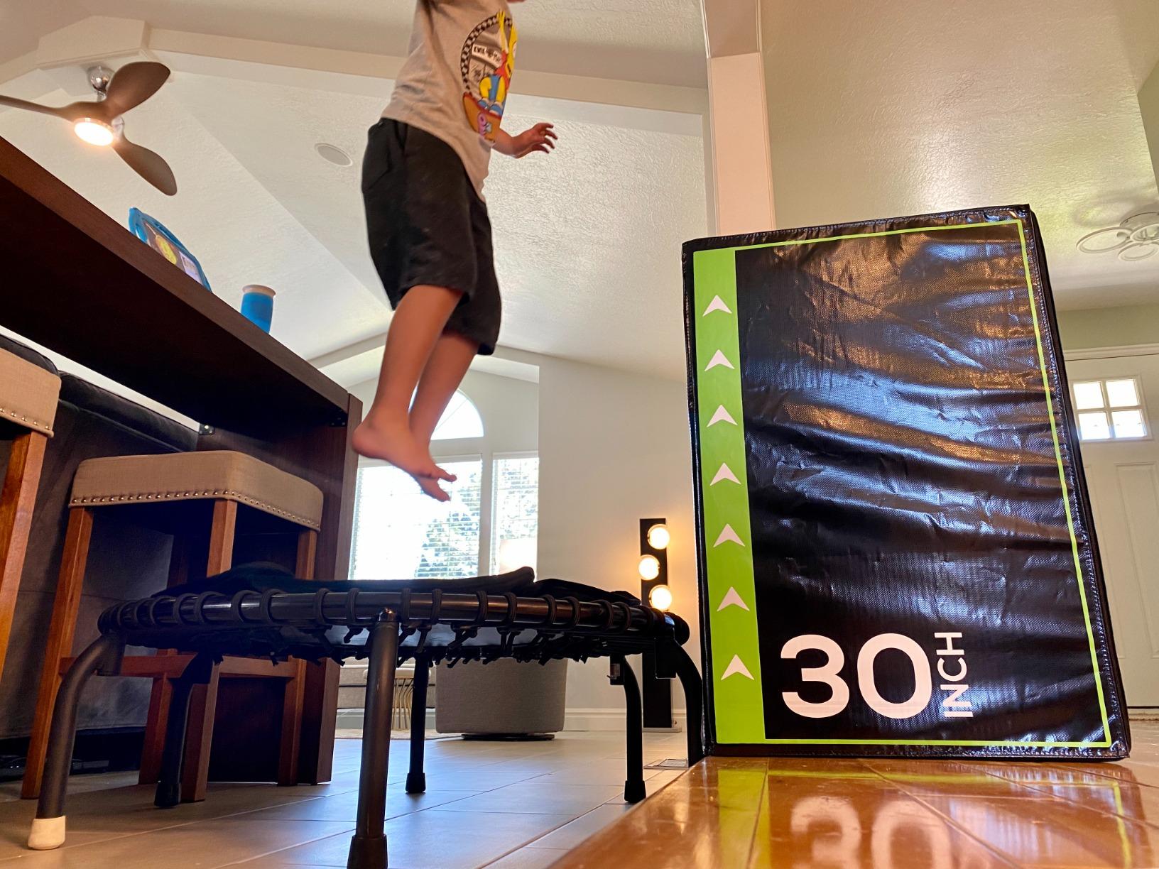 BalanceFrom 3-in-1 Foam Plyometric Jump Box for Home Gym with Multiple Height Options customer photo 2