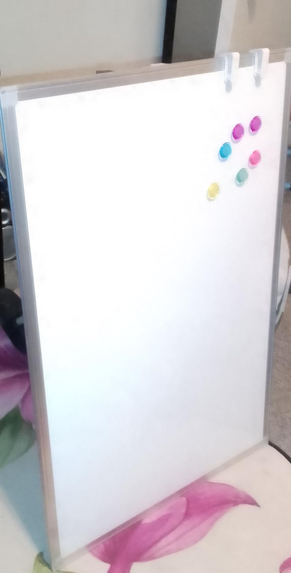 Easel Whiteboard - Magnetic Portable Dry Erase 36 x 24 Tripod Height Adjustable, 3' x 2' Flipchart Easel Stand White Board for Office or Teaching at Home & Classroom (36x24 White) customer photo 2