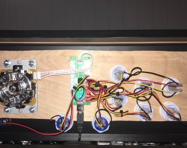 2-Player LED USB Encoder to Arcade Joystick and LED Arcade Buttons for PC, MAME and Retro Pie customer photo 2