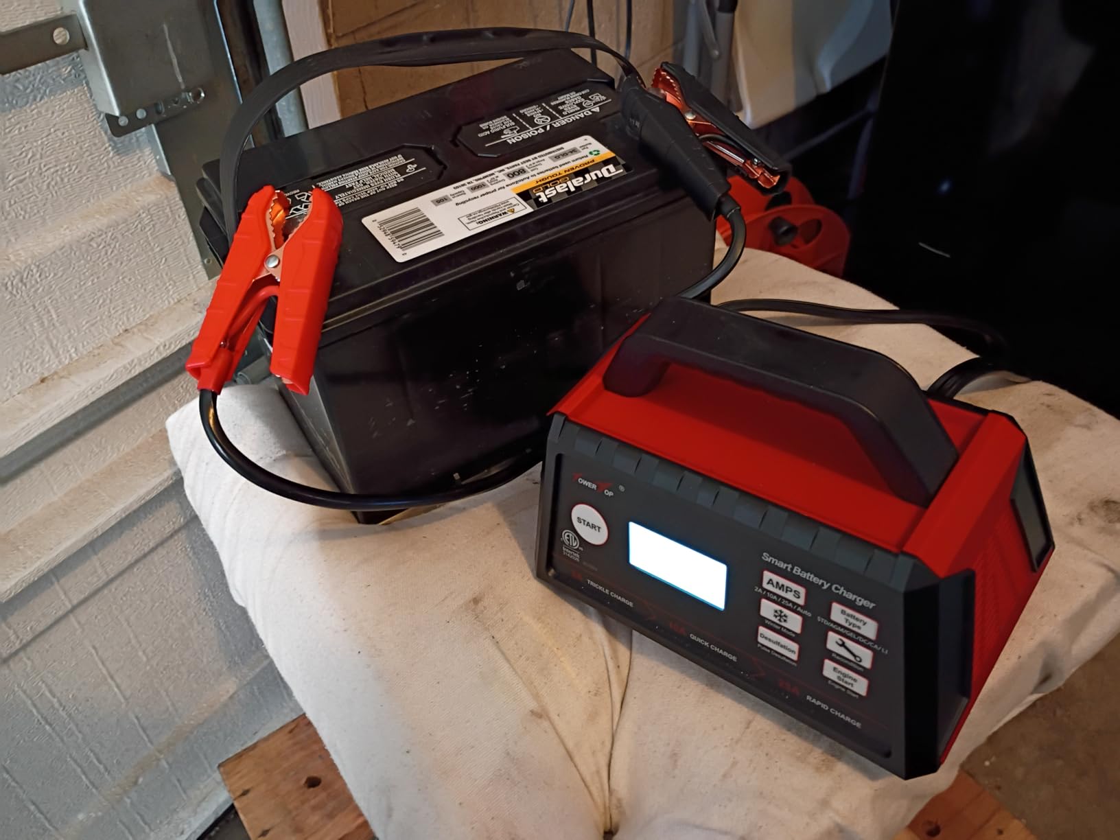 TowerTop 2/10/25 Amp 12V Smart Car Battery Charger, Fully Automatic Battery Maintainer with Engine Start, Auto Desulfator, Battery Repair, Winter Mode, for AGM, STD, Gel, Deep Cycle Batteries customer photo 1