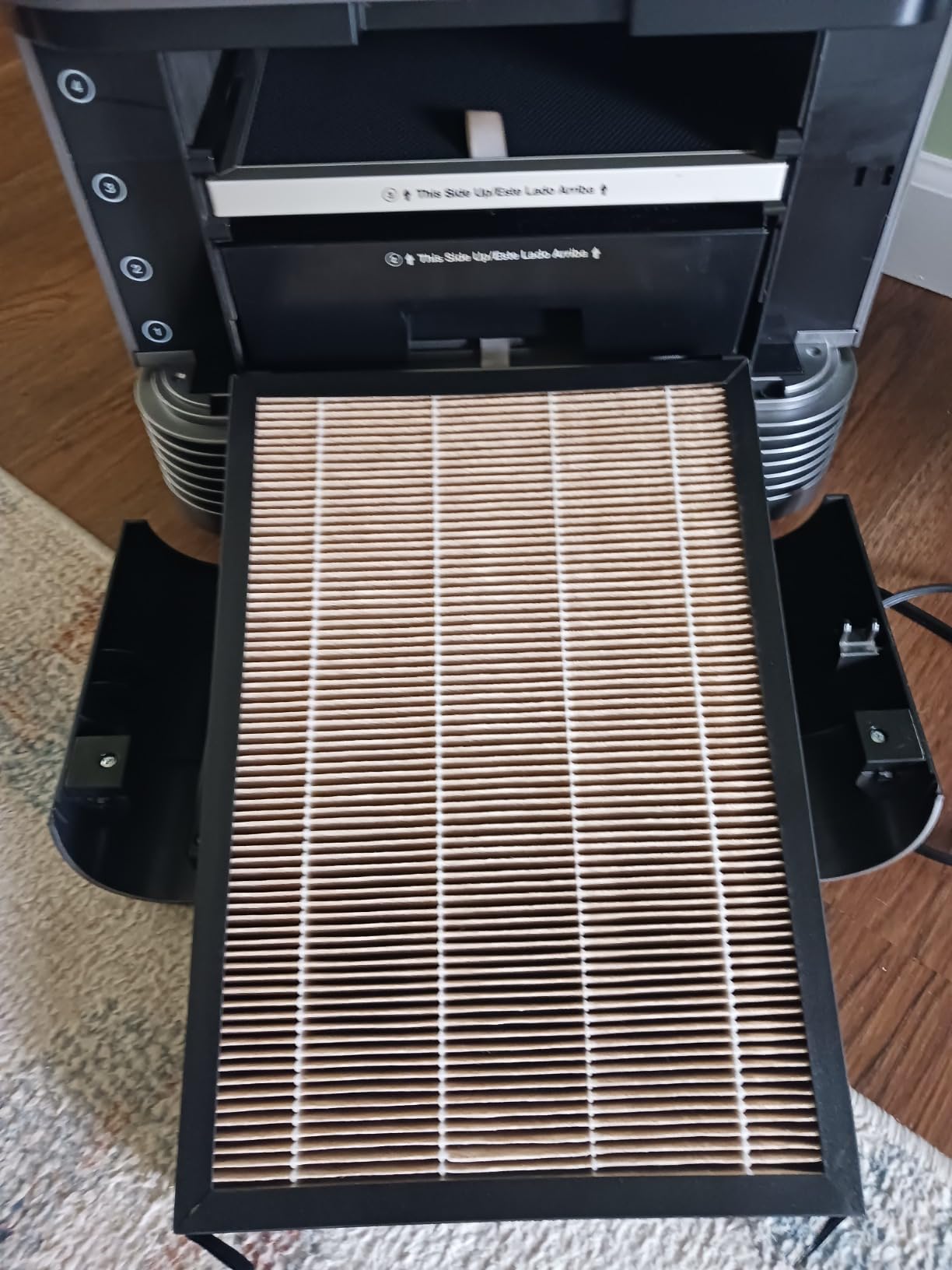 Nuwave Whole House Air Purifiers, Oxypure Smart Air Purifier with 5 Stages | Tower Structure Air Filter, Air Quality & Odor Sensors, Sleep Mode for Bedroom, Removes 99.99% of Dust, Smoke, Pollen customer photo 2