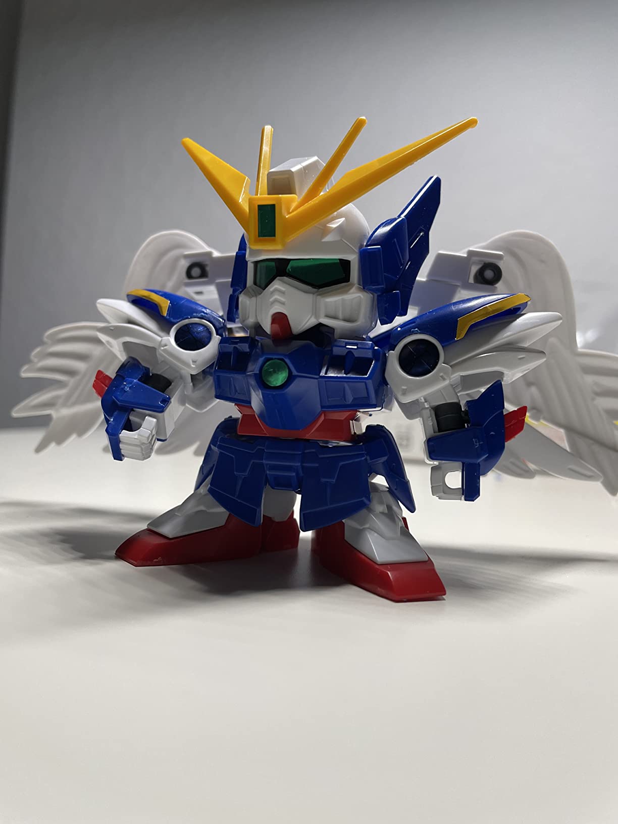 Bandai - Gunpla Model - Gundam - SD Gundam EX-Standard 004 Wing Gundam Zero (EW) MK57600/5057600,8 cm customer photo 1