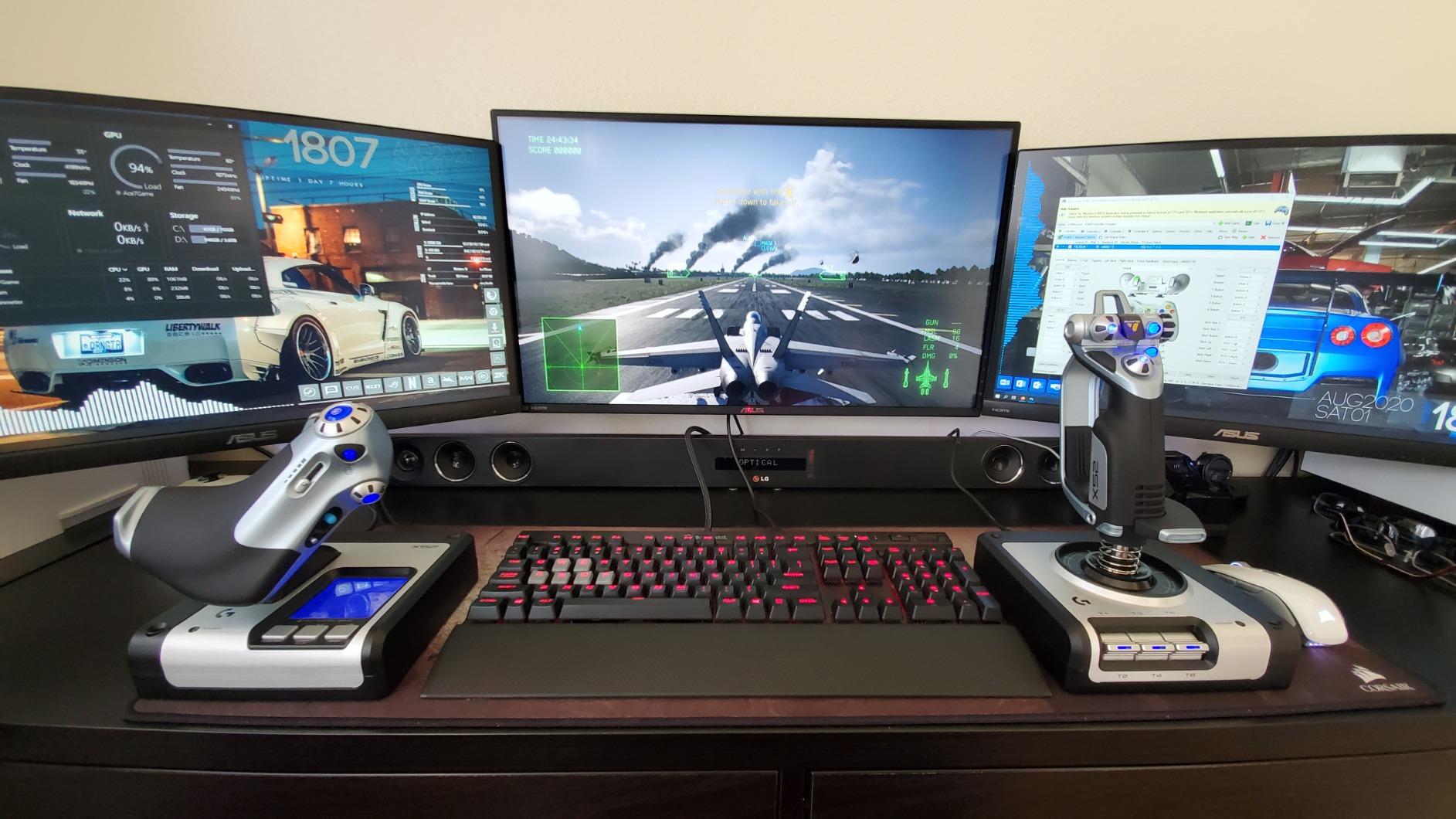 Logitech G X52 Flight Control System customer photo 1