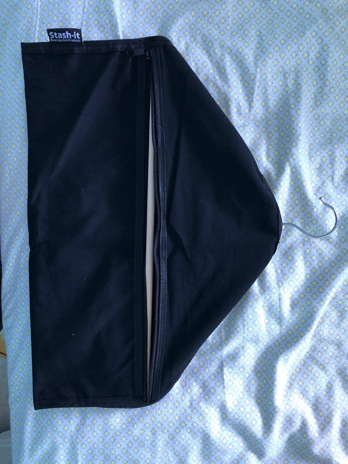 Stash-it Hanger Diversion Safe with Hidden Pocket | Fits Under Hanging Clothes, Hide Valuables, For Home or Travel customer photo 2