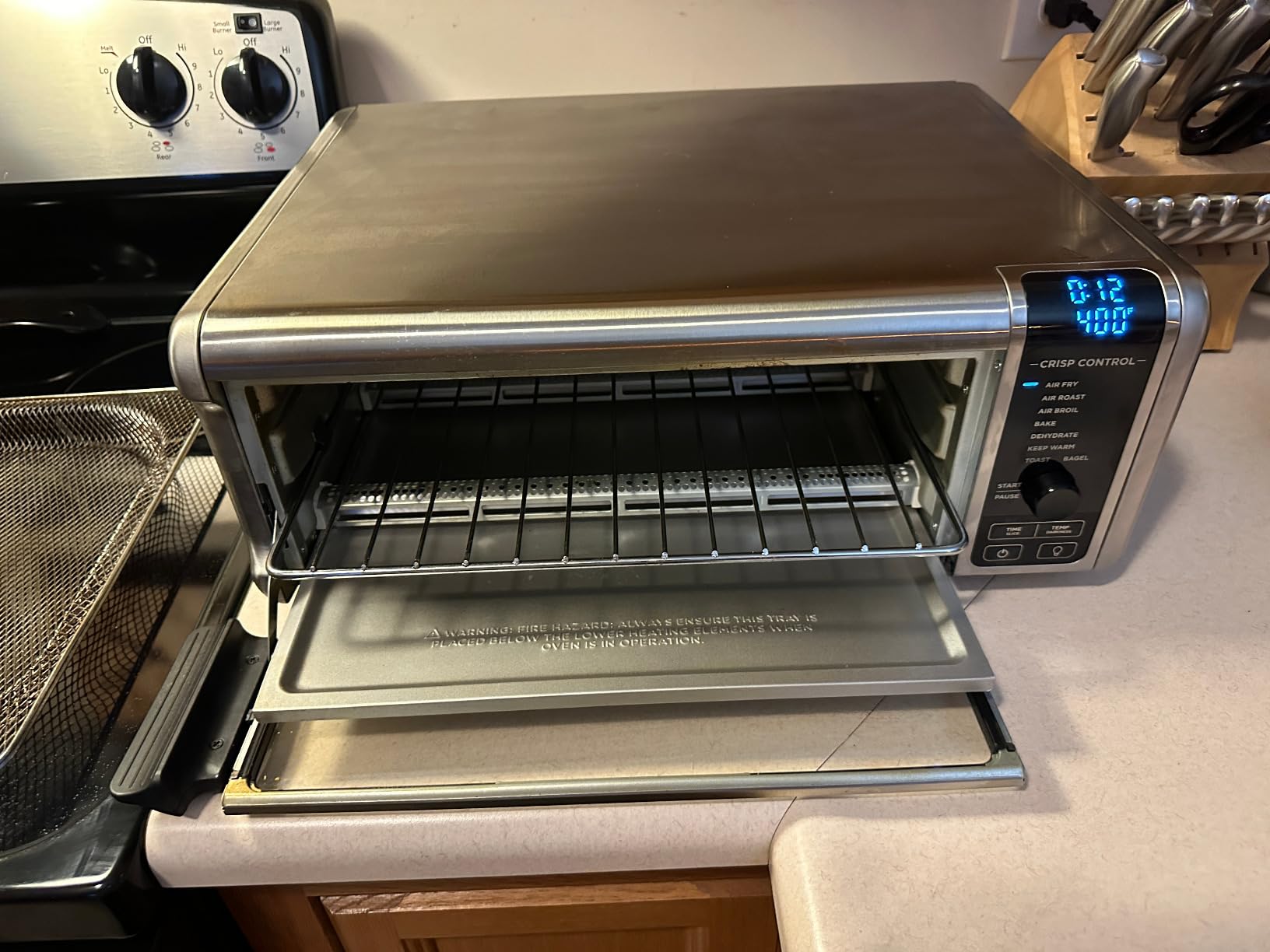 Ninja SP101 Digital Air Fry Countertop Oven, 8-in-1, XL, Silver customer photo 2