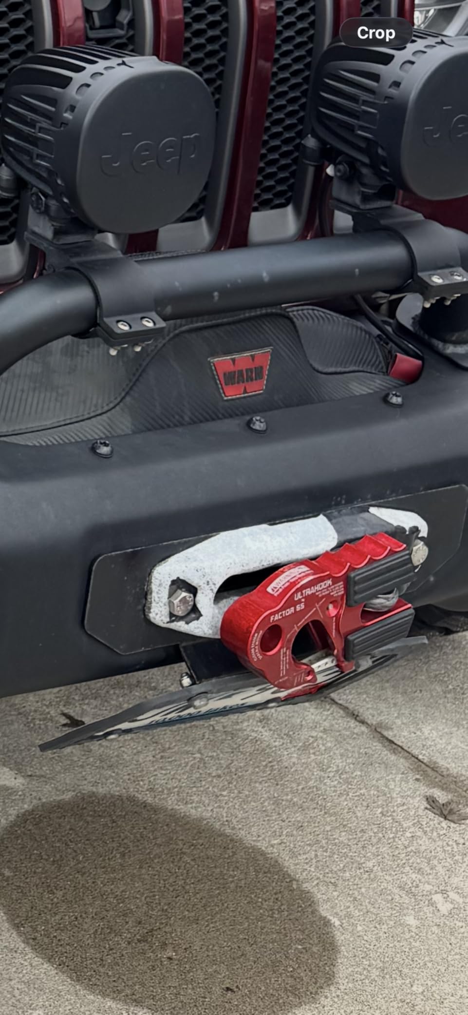 WARN VR EVO 12-S Electric 12V Winch with 12,000 lb Pull Capacity - Synthetic Rope, IP68 Waterproof, High-Performance Off-Road Recovery Winch for Trucks, Jeeps, and SUVs customer photo 2