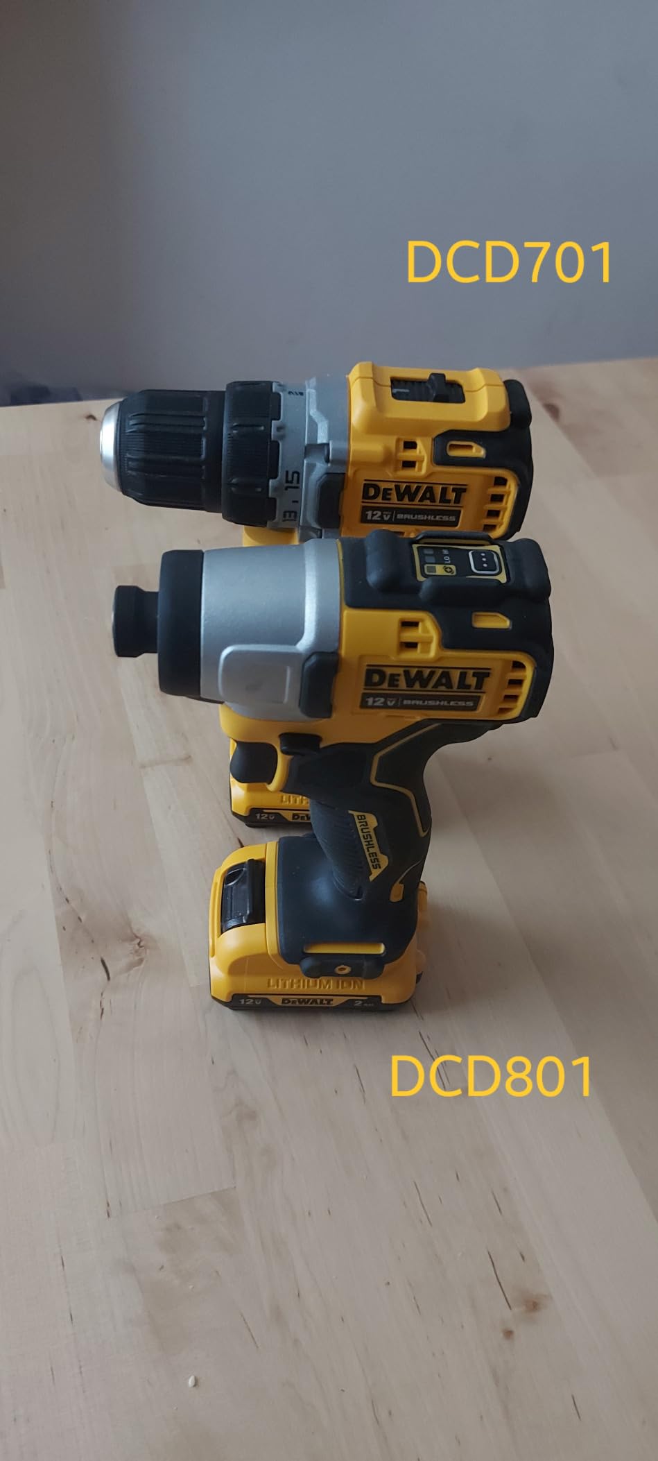 DEWALT XTREME 12V MAX Cordless Drill Combo Kit (DCK221F2) customer photo 2