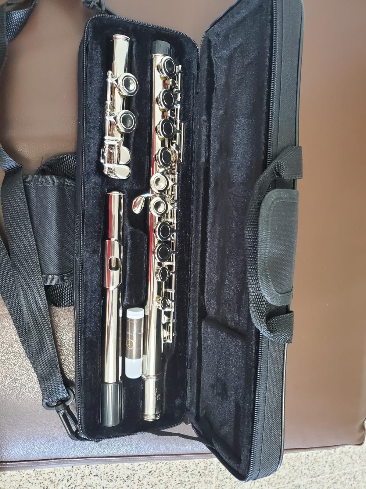 Cecilio Closed Hole C Flute - Musical Instrument, Beginner/Intermediate Flute in Band & Orchestra, Nickel customer photo 1