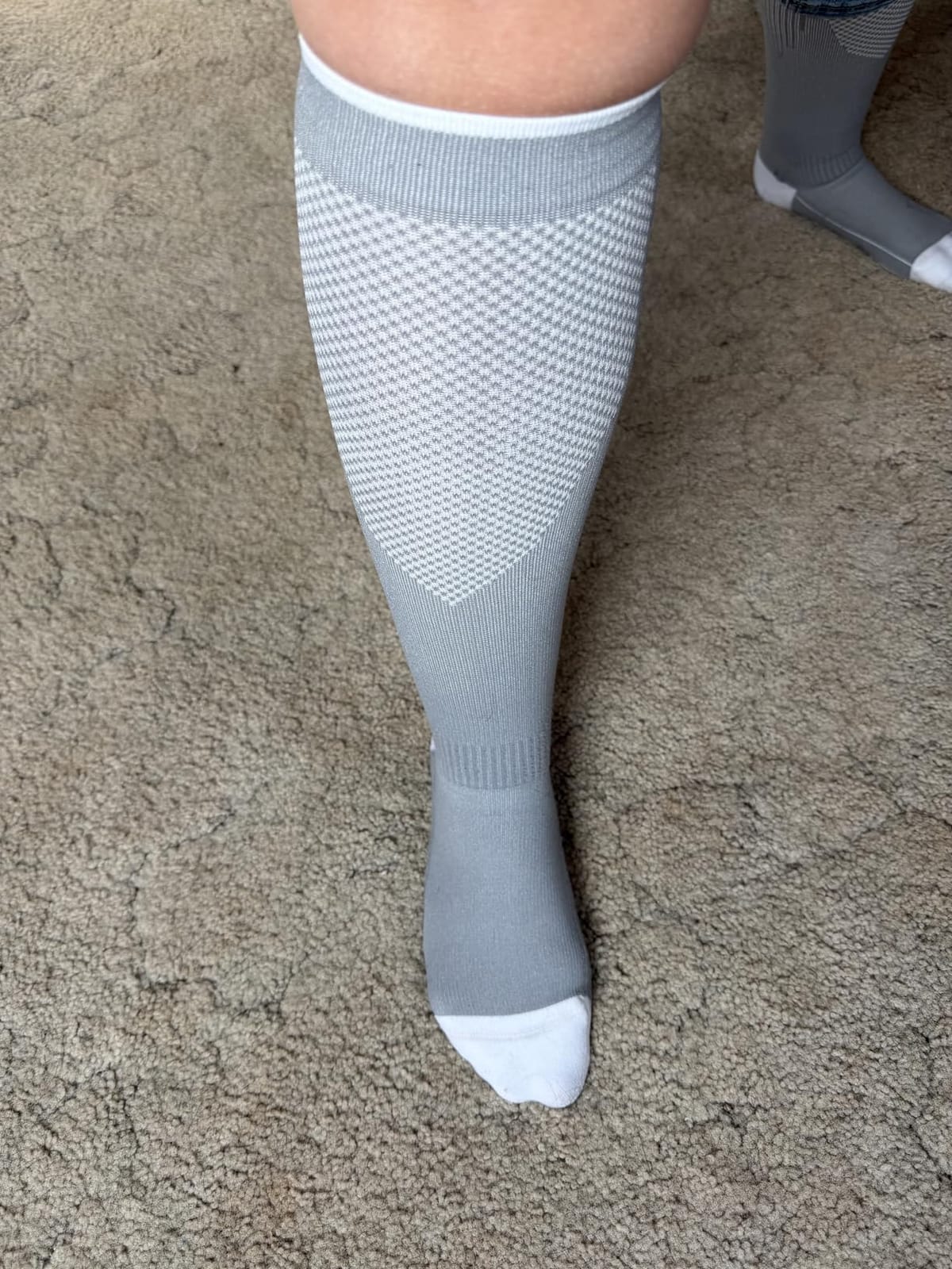 3 Pairs Compression Socks for Women and Men 20-30mmHg - Circulation Support Socks customer photo 2