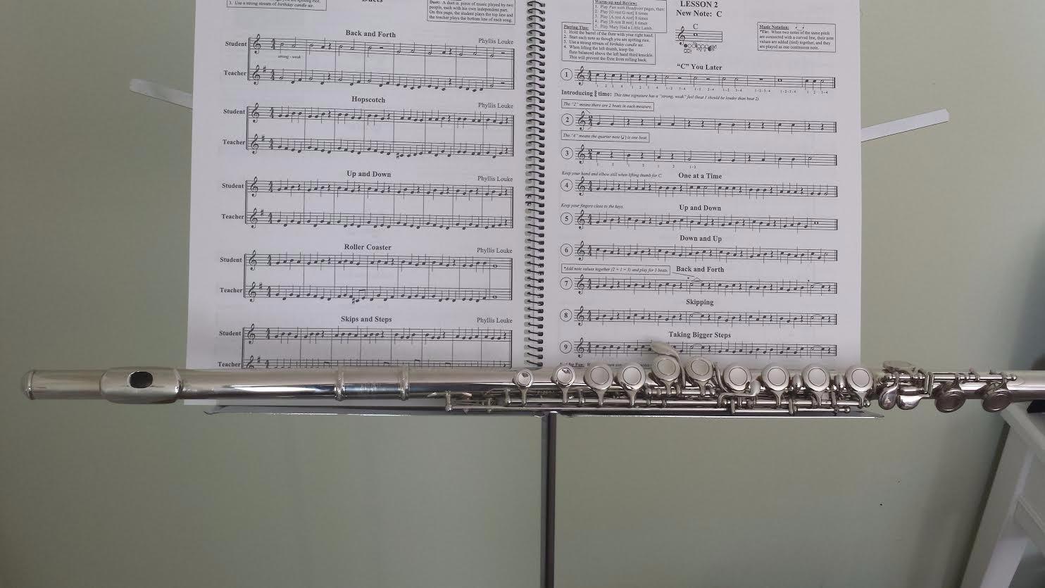 Jean Paul FL-430 Intermediate Concert Open-Hole Flute - Silver-Plated customer photo 2