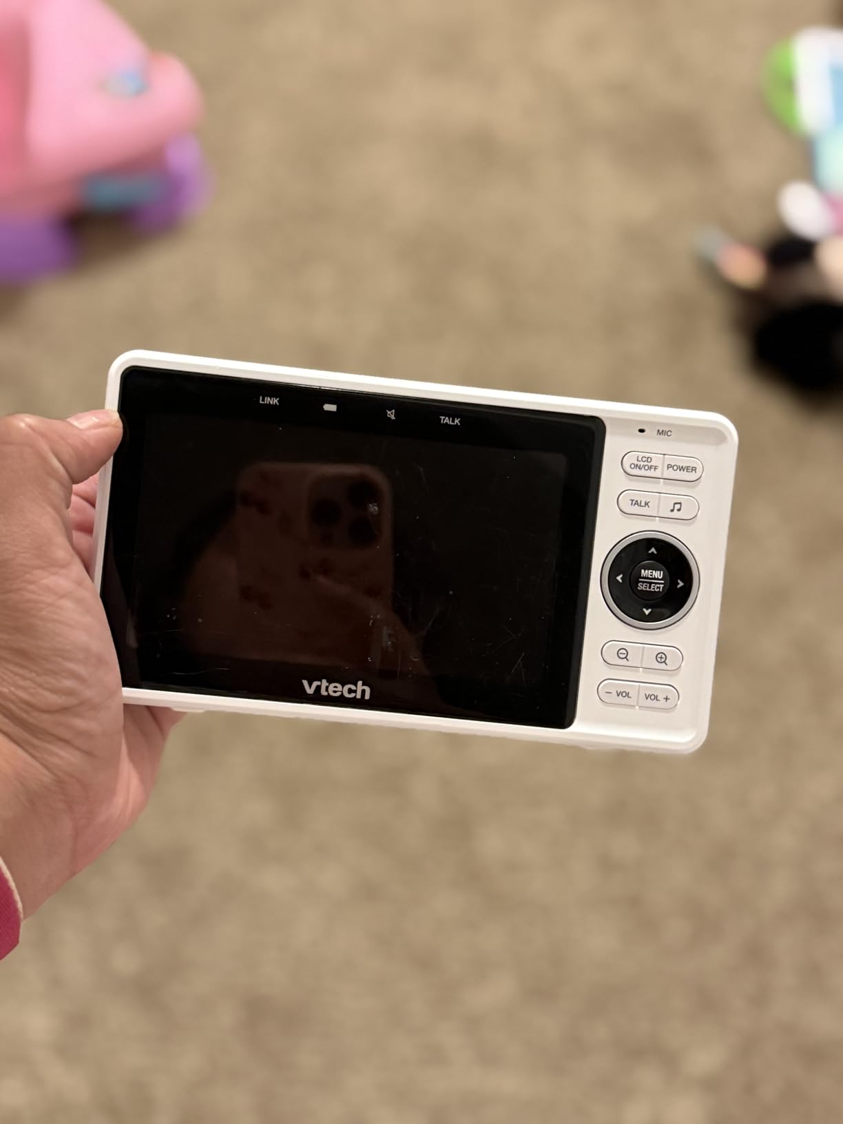 VTech Smart WiFi Baby Monitor - See Your Baby at Home or from Anywhere, Free App, 1080p Camera, 5