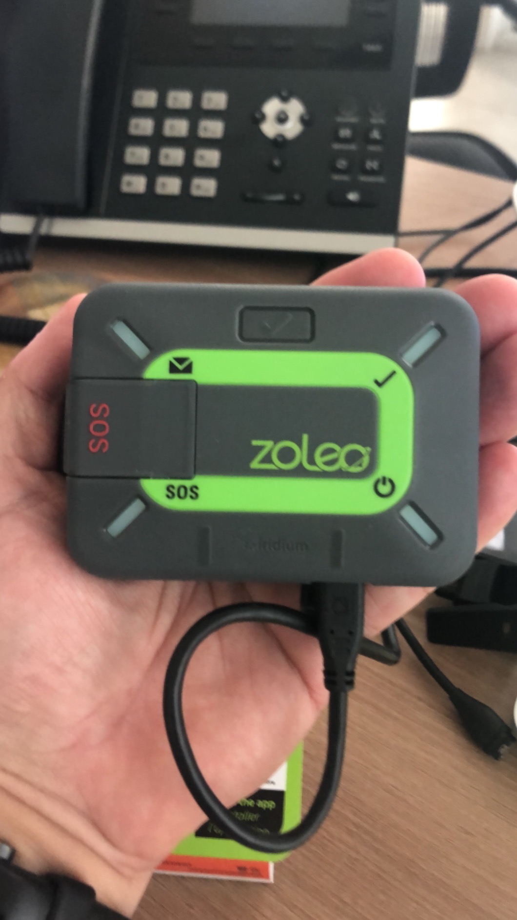 ZOLEO Satellite Communicator - Two-Way Global SMS Text Messenger & Email, Emergency SOS Alerting, Check-in & GPS Location - Android iOS Smartphone Accessory customer photo 2