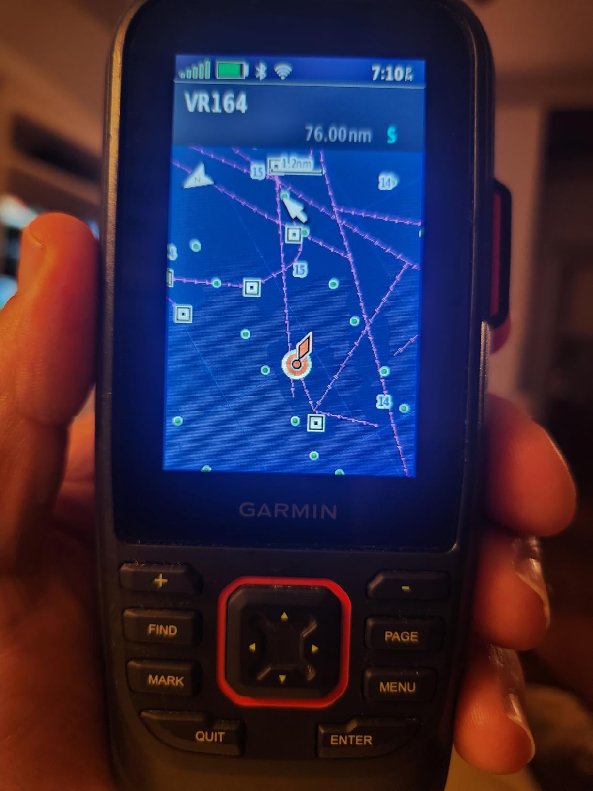 Garmin GPSMAP 86i, Floating Handheld GPS with Button Operation, inReach Satellite Communication, Stream Boat Data from Compatible Chartplotters customer photo 1