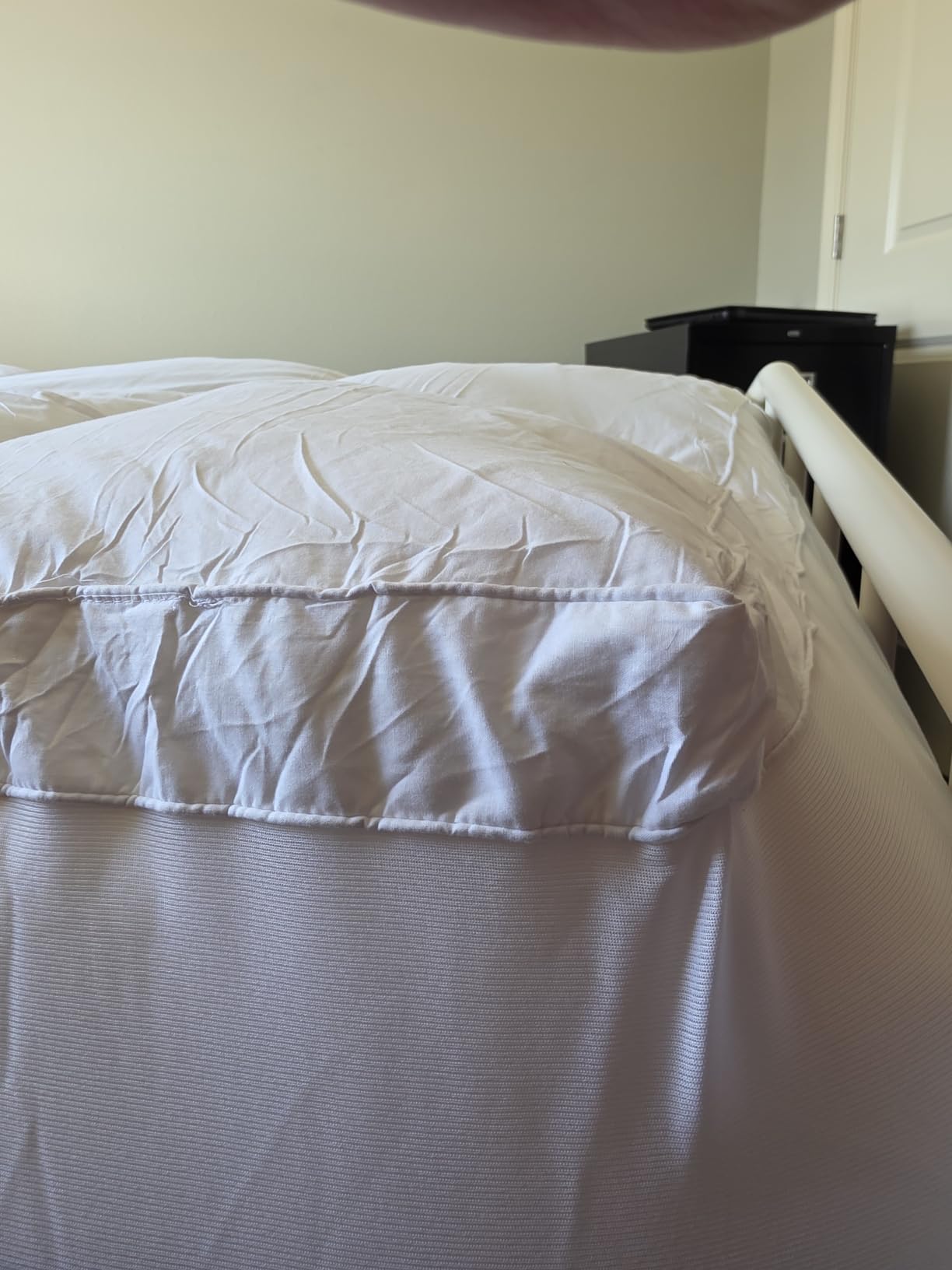 COONP Queen Mattress Topper, Cotton Extra Thick Pillow Top Mattress Pad - 100% Cotton Top Bed Topper Protector, Cooling Mattress Cover for Back Pain, Soft Breathable for Hot Sleeper customer photo 1