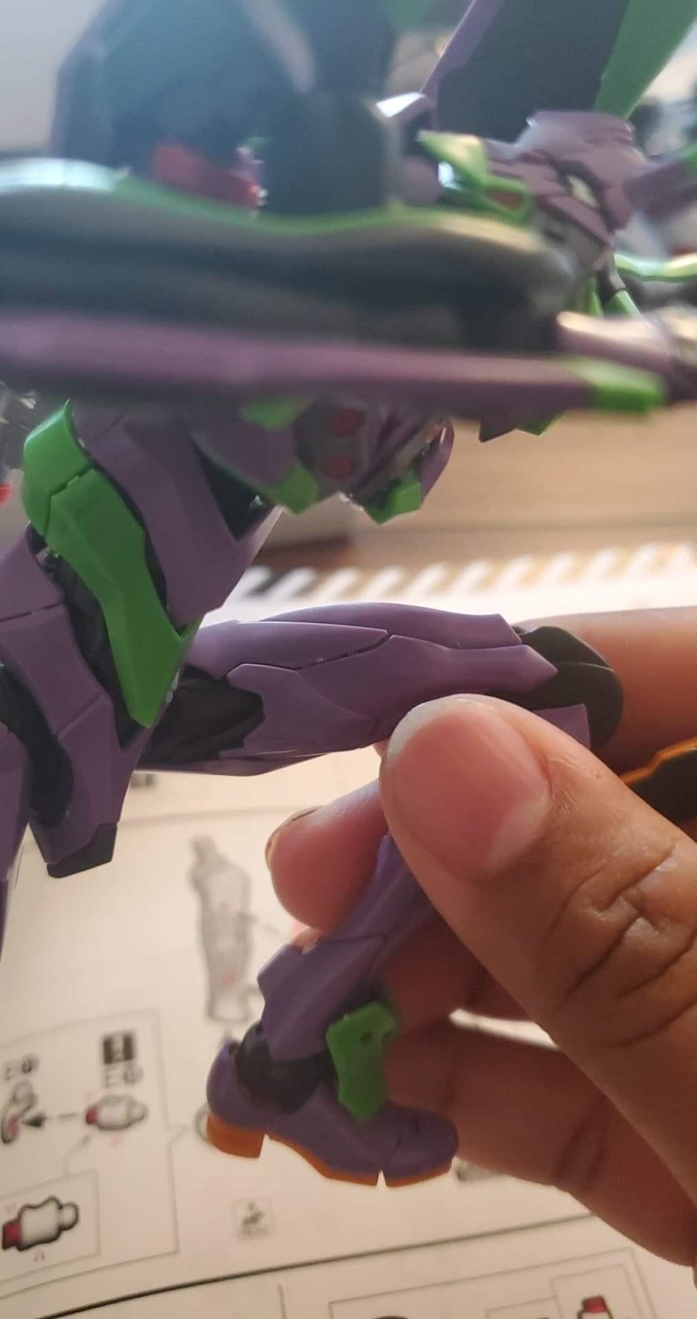 Bandai Hobby - Evangelion - Multipurpose Humanoid Decisive Weapon Artificial Human Evangelion Unit-01, Bandai Spirits RG Model Kit customer photo 2