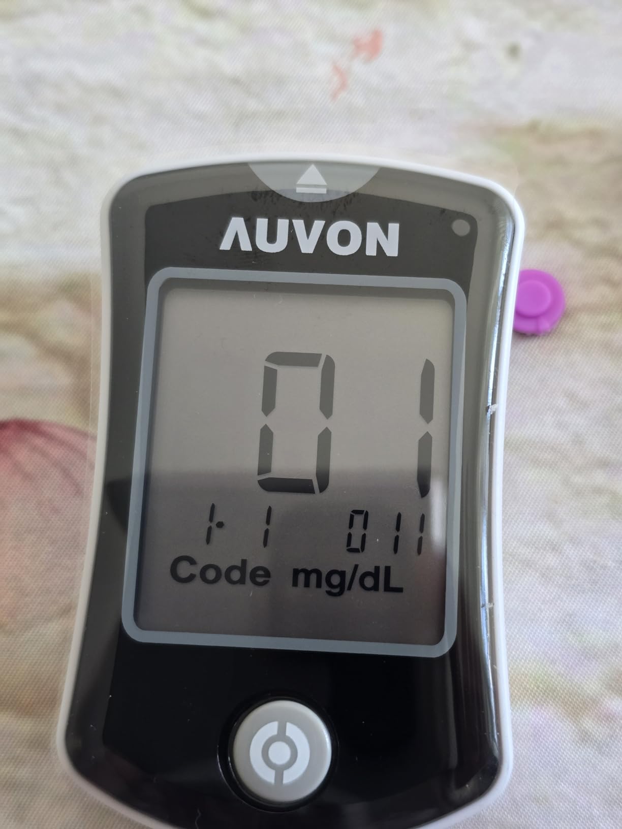 AUVON Blood Glucose Monitor Kit for Accurate Test, 100 Strips, No Coding | Diabetes Testing Kit with 100 30G Lancets, 1 Lancing Device customer photo 1