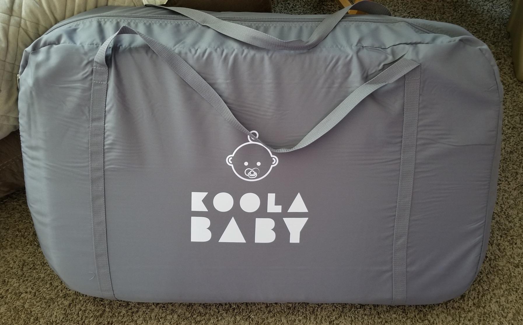 KoolerThings 3 in 1 Baby Bassinet, Bedside Sleeper, & Playpen, Easy Folding Portable Crib (Grey) - KoolaBaby customer photo 2