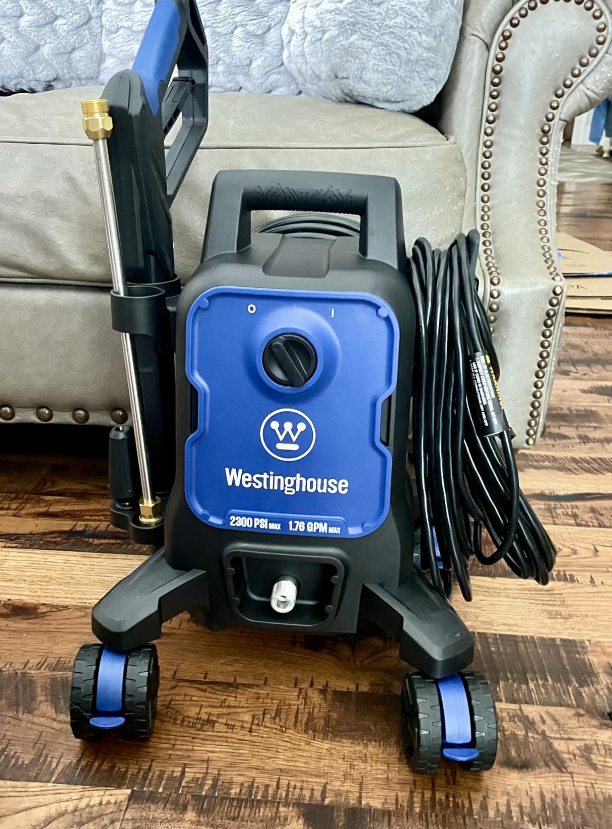 Westinghouse ePX3100 Electric Pressure Washer, 2300 Max PSI 1.76 Max GPM with Anti-Tipping Technology, Onboard Soap Tank, Pro-Style Steel Wand, 5-Nozzle Set customer photo 2