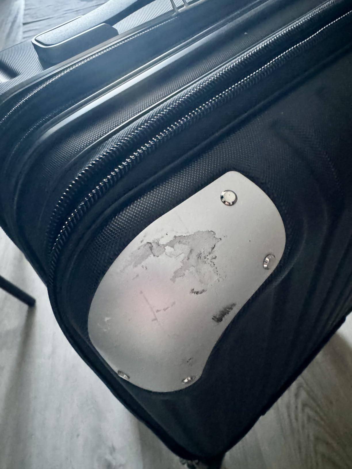 LEVEL8 Grace Carry on Luggage Airline Approved, 20 Inch Expandable Hard Sided Luggages with Spinner Wheels, Harshell Small Rolling Suitcase with Tsa Lock, Blue customer photo 2