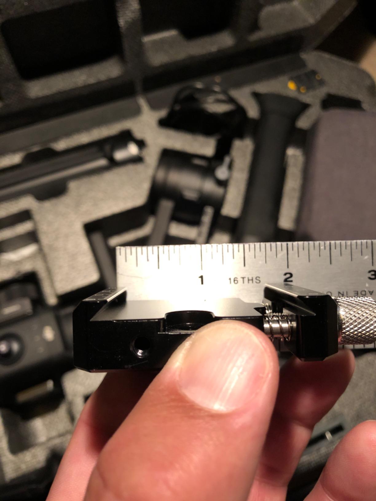 SmallRig Quick Release Clamp for Arca-Type for DJI Ronin S/SC, for ZHIYUN | for DSLR and Mirrorless Cameras, for ZHIYUN Crane Series Weebill S Gimbal customer photo 1