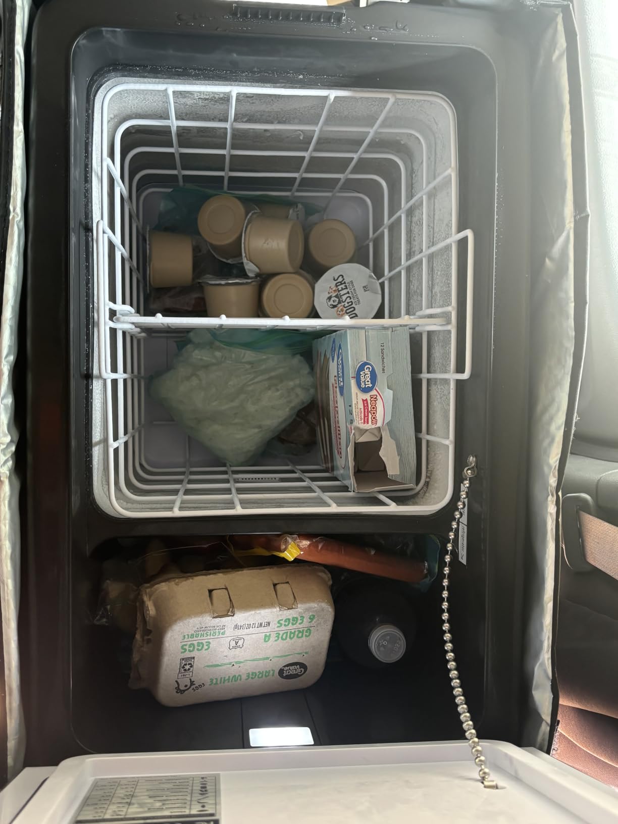 BougeRV 12V Portable Refrigerator Fridge Freezer Portable Car Fridge 53 Quart Electric Cooler12V/24V DC 110~240 V AC for RV Truck Pickup SUV Van Boat Camping Tailgating Road Trip Outdoor Travel customer photo 1