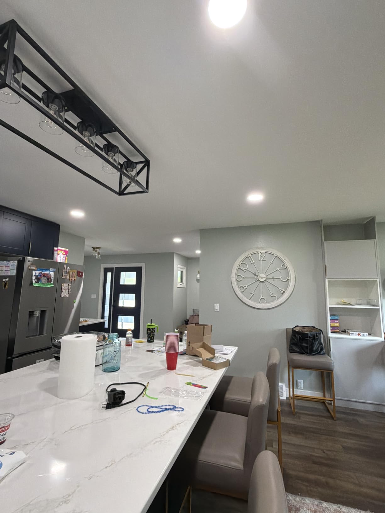 Amico 12 Pack 6 Inch LED Recessed Lighting, Canless Wafer Downlight, White customer photo 2