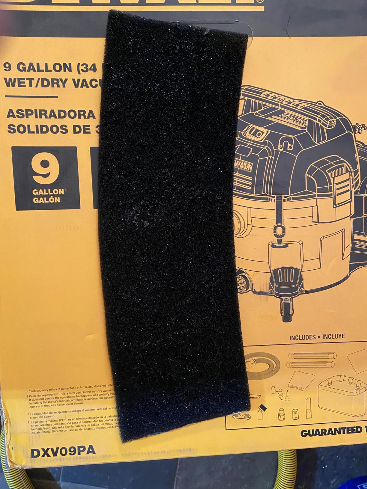 DEWALT 9 Gallon Wet/Dry VAC, 5 Peak HP, with Blower Function (DXV09PA) customer photo 2