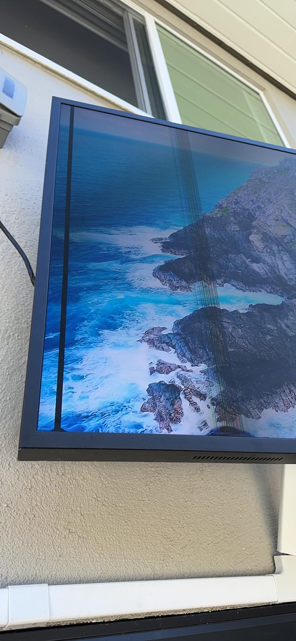 SAMSUNG 75-inch Class QLED 4K The Terrace Partial Sun Outdoor, Direct Full Array 16x, Quantum HDR 32x, Weatherproof, Wide Viewing Angle Smart TV w/ Alexa Built-in (QN75LST7TAFXZA, Latest Model) customer photo 1