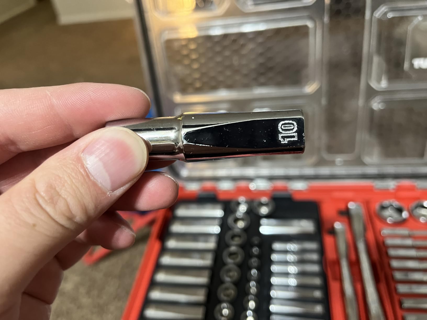 Milwaukee Electric - 1/4-3/8 106PC Rat. and Socket Set in PACKOUT SAE-MM customer photo 2