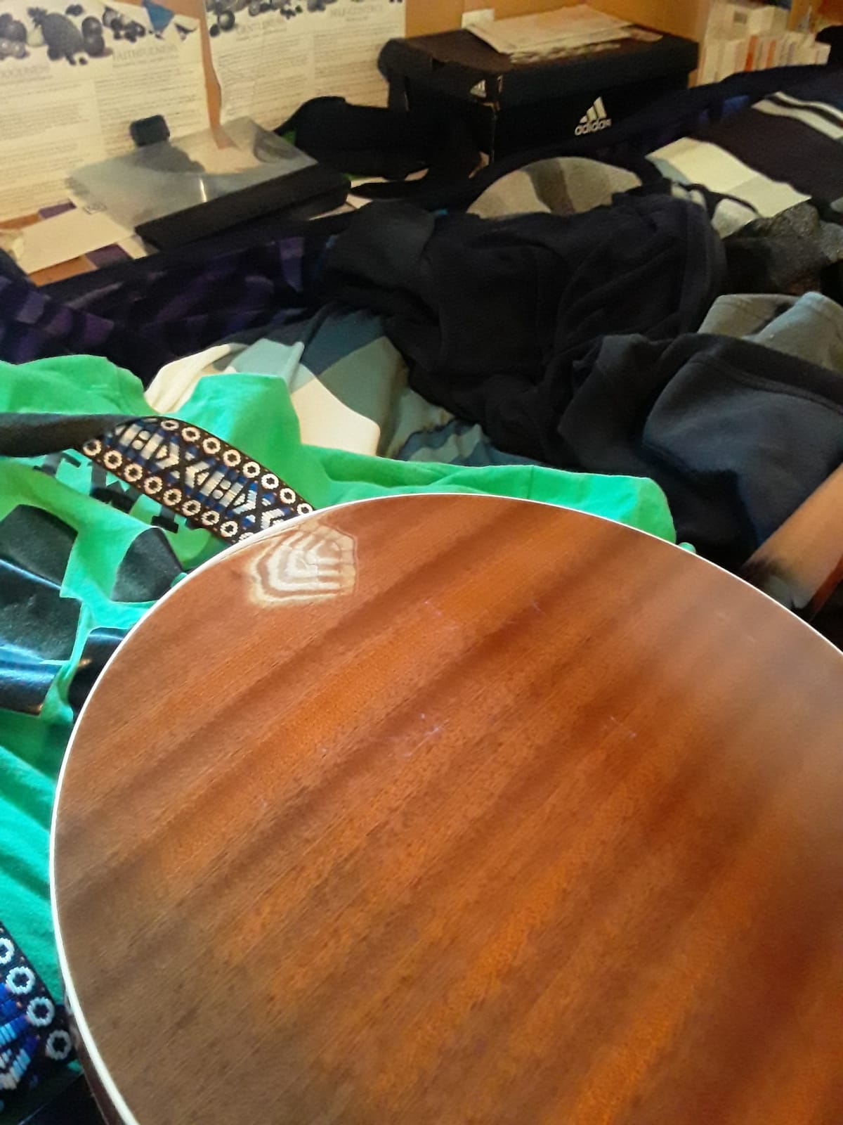 Ashthorpe 5-String Banjo - Full Size with 24 Brackets, Closed Back, Mahogany Resonator, Geared 5th Tuner, Padded Gig Bag customer photo 1