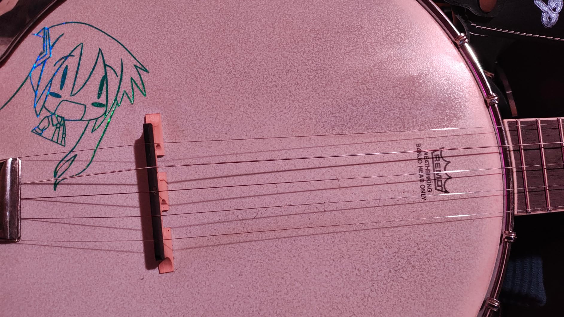 Ashthorpe 5-String Banjo - Full Size with 24 Brackets, Closed Back, Mahogany Resonator, Geared 5th Tuner, Padded Gig Bag customer photo 2