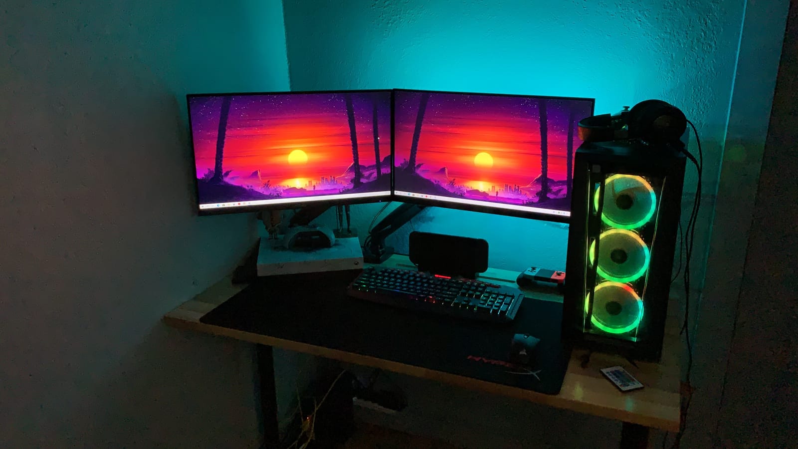 ASUS 24-Inch Desktop Monitor - 1080P Full HD, 75Hz, IPS, Adaptive-Sync/FreeSync, Eye Care, HDMI DisplayPort VGA, Frameless, VESA Wall Mountable - VA24DQ customer photo 2