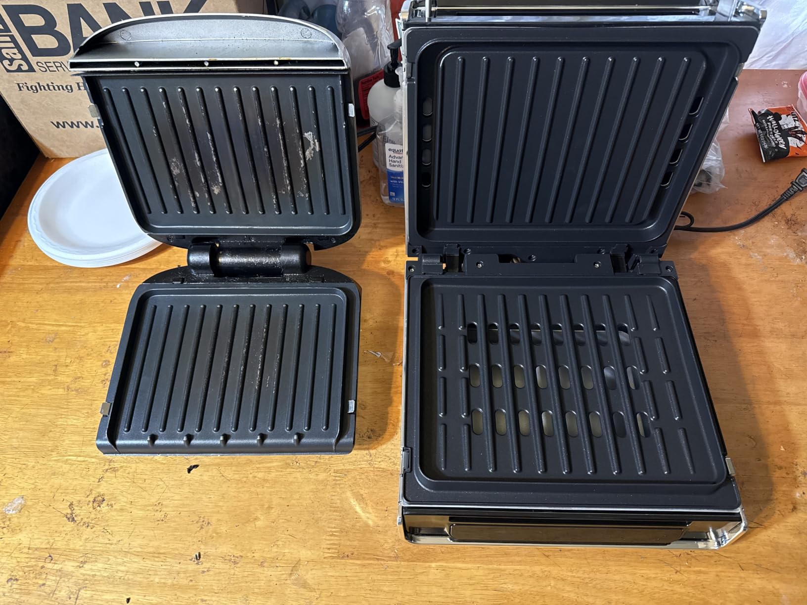 George Foreman Smokeless - Digital Smart Select, Family Size (4-6 Servings), Stainless Steel, GRD6090B customer photo 1