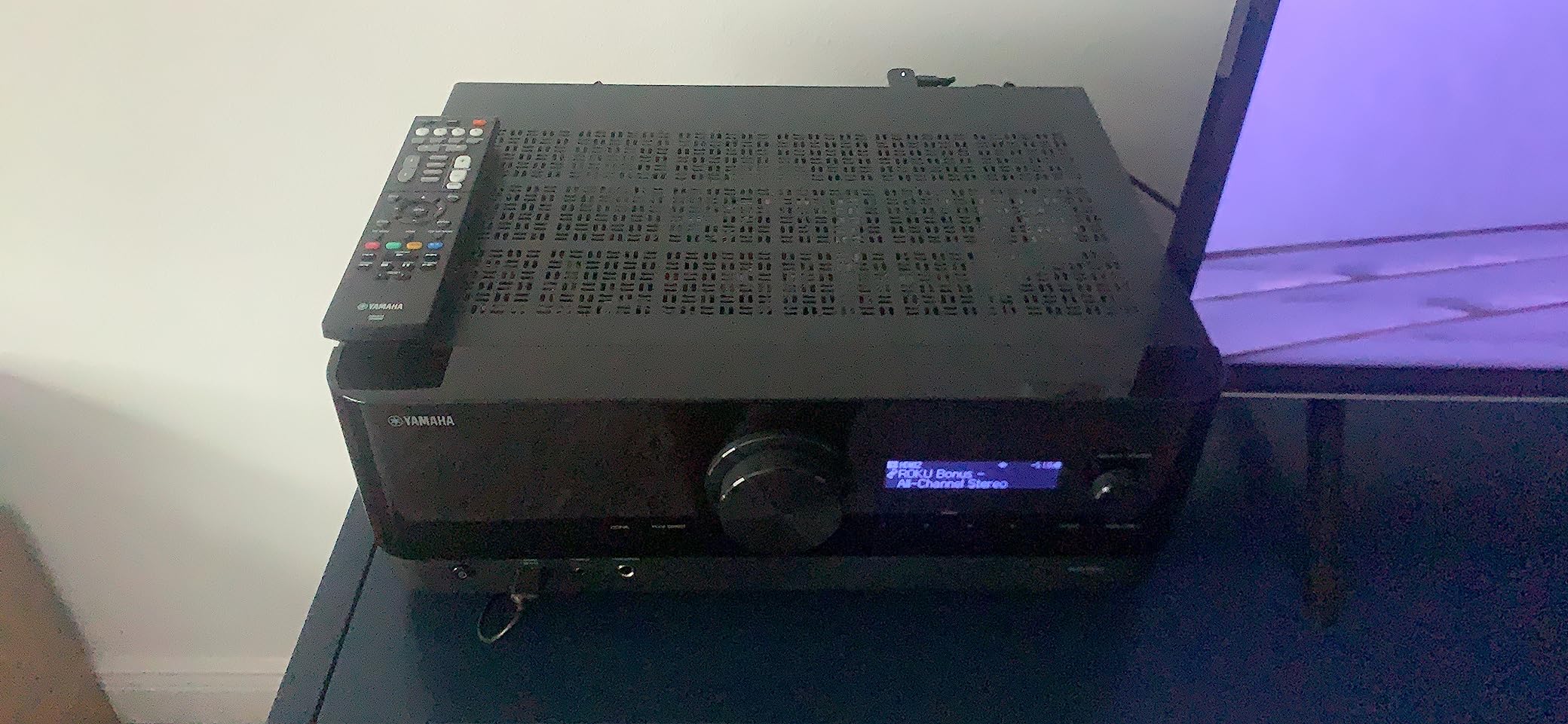 YAMAHA RX-V4A 5.2-Channel AV Receiver with MusicCast | 8K HDMI with MusicCast and YPAO for home theater, gaming and wireless streaming customer photo 2