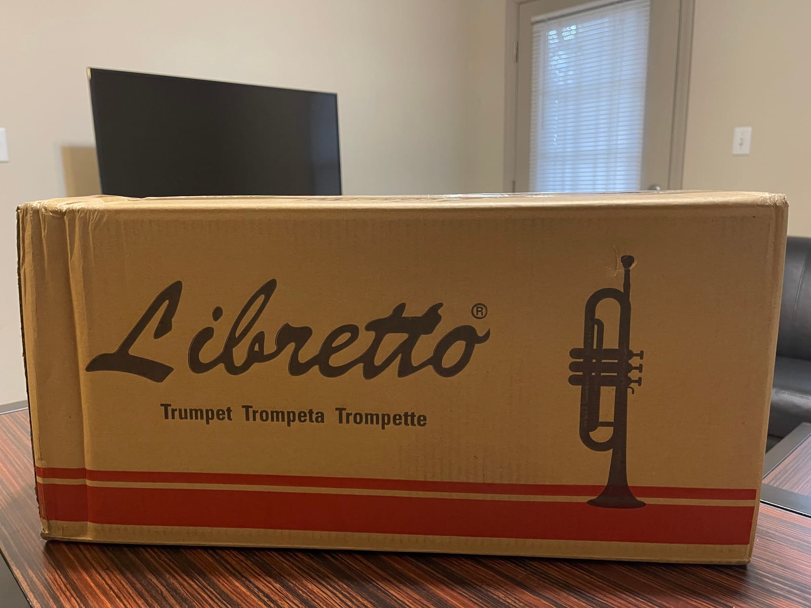 Libretto Gold Lacquer Bb Trumpet Set, Rose Brass Leadpipe | Standard for Beginner & Intermediate Students, Stainless Valve, 7C Mouthpiece, Durable Case, Portable Stand & Maintenance Kit customer photo 2