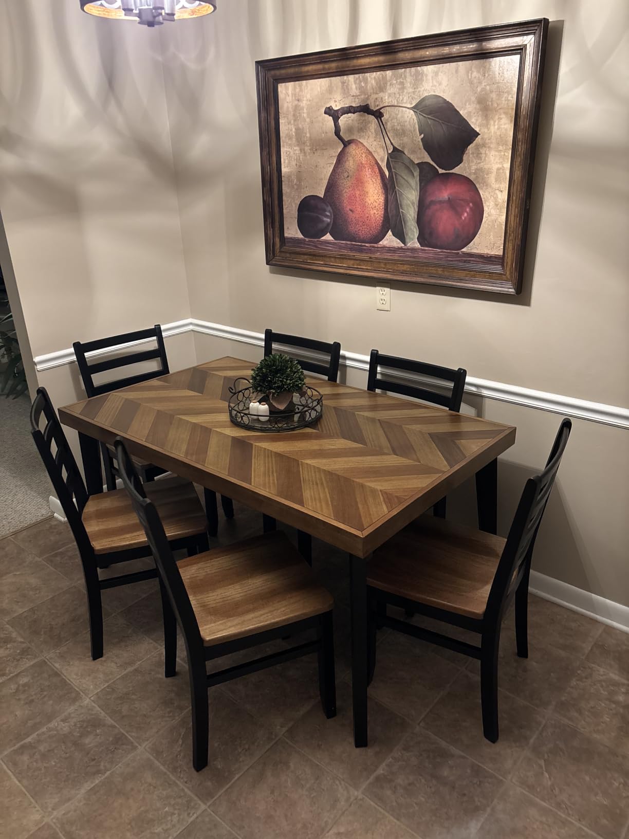 Signature Design by Ashley Caitbrook 7-Piece Dining Set, Gray Wash customer photo 1