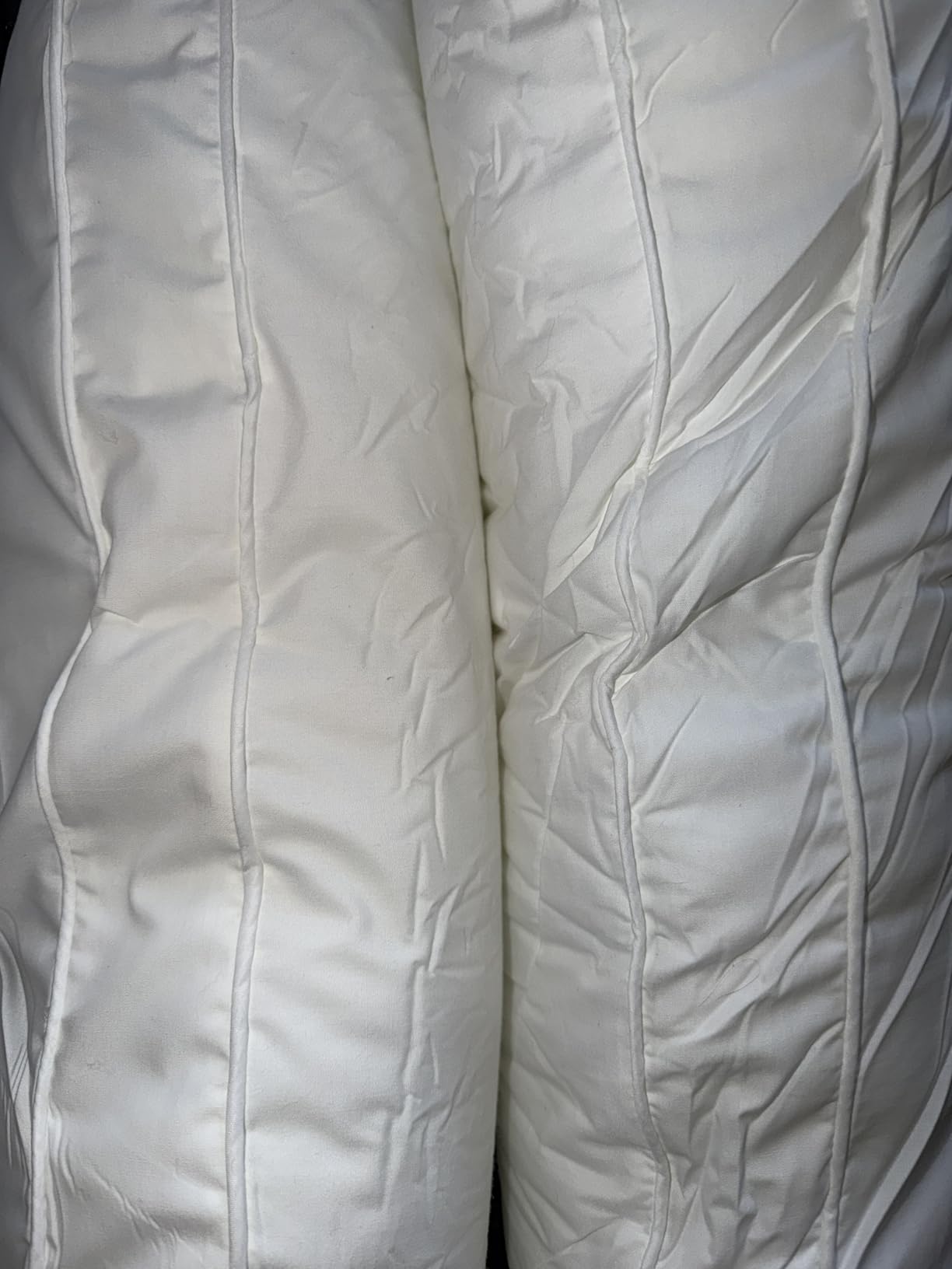 Utopia Bedding Gusset Bed Pillow, Hotel Pillows Queen Size Set of 2, White | Cotton Blended Down alternative pillows for sleeping, soft fluffy cooling comfort for Back, side & stomach sleepers, 2 pack customer photo 1