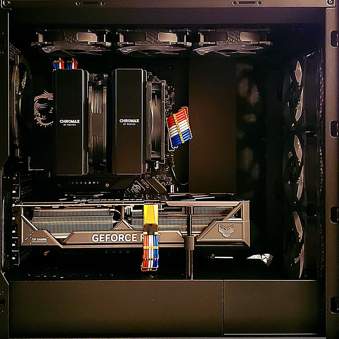 NH-D15S chromax.Black, Quiet High-Performance CPU Cooler | 160mm Height, Low-Noise Cooling, 6 Heatpipes, For Intel & AMD, 140mm Fan, High RAM Compatibility, Rich Accessory Kit customer photo 1